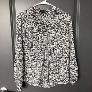 The Limited Cheetah Blouse